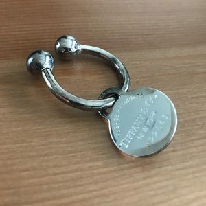 Tiffany & Co. Circle Keychain